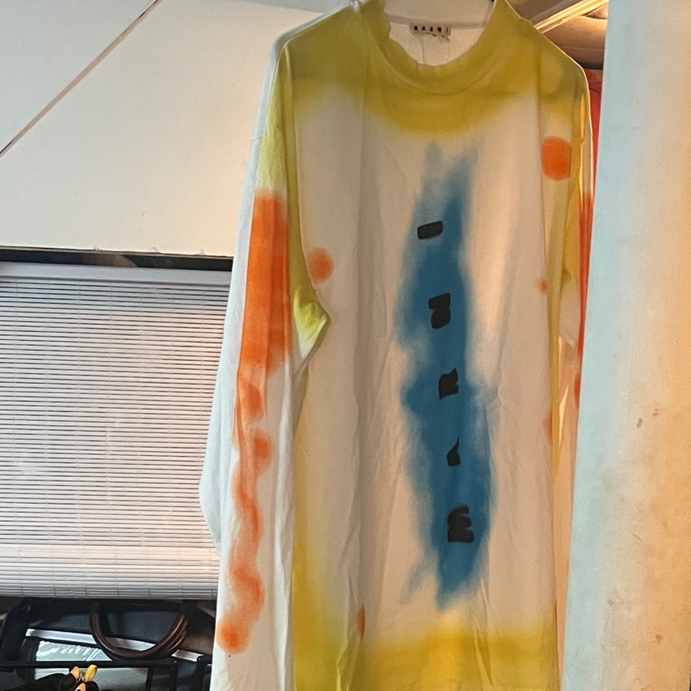 Marni Multicolor Long Sleeve Tee